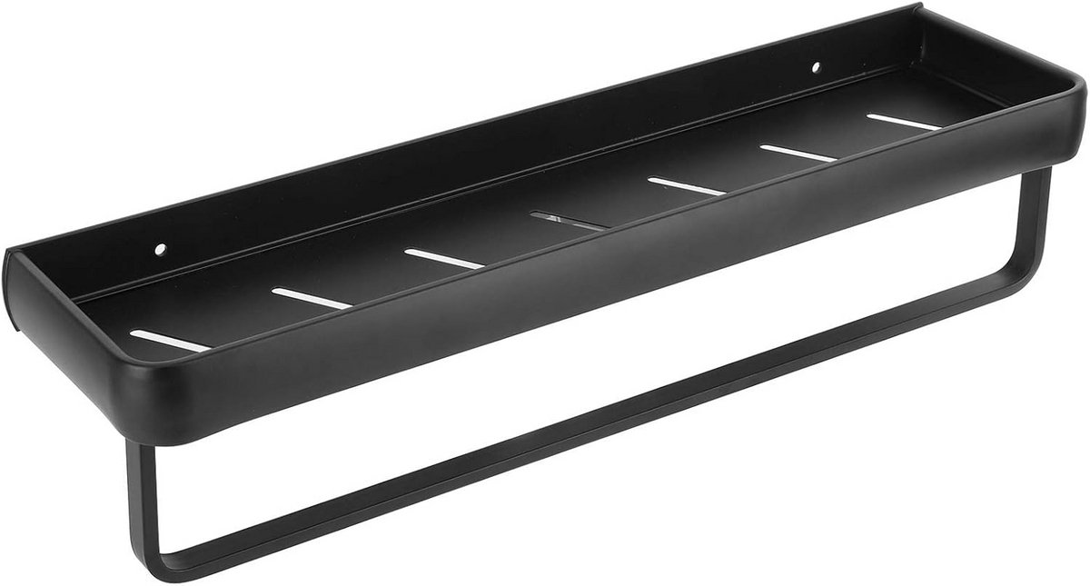 Wandgemonteerd Kruidenrek 50 cm Hangplank voor Keuken met Stangen
