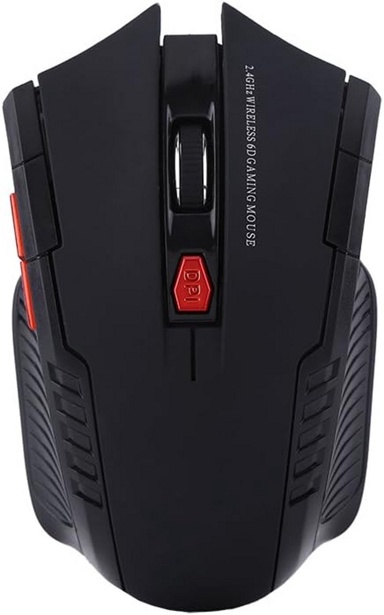 Draadloze Optische Gaming Muis 6 Knoppen Plug and Play Mini Draagbaar
