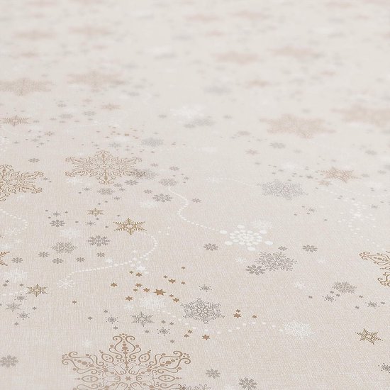 CAROMIO Rood tafelkleed kerst veeg schoon tafelkleed boom sneeuwvlok decoratieve stof tafelkleed voor Xams Party Winter Home Decor, 54x70 inch