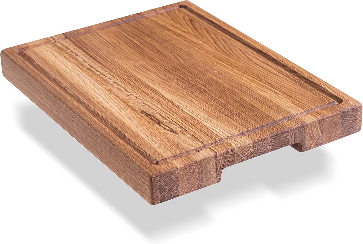 Groot Houten Hakblok met Voeten - Duurzaam Dikte Snijplank van End Grain Hout