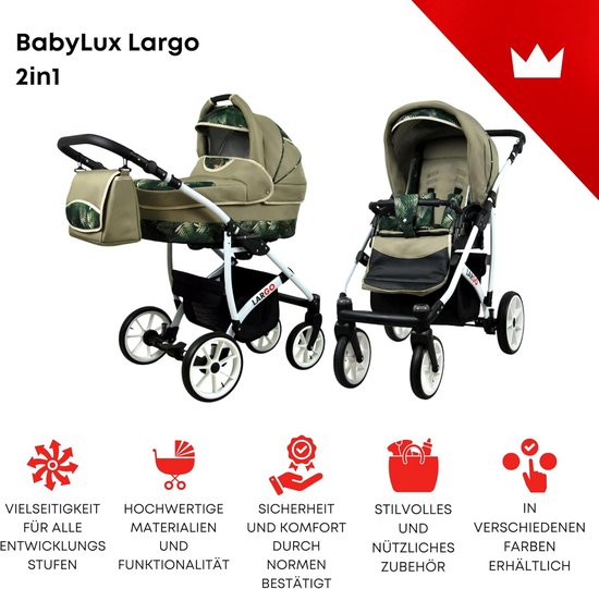 ABC Design Kinderwagen 3-in-1 Salsa 4 Air Reed grün | Smyths Toys
