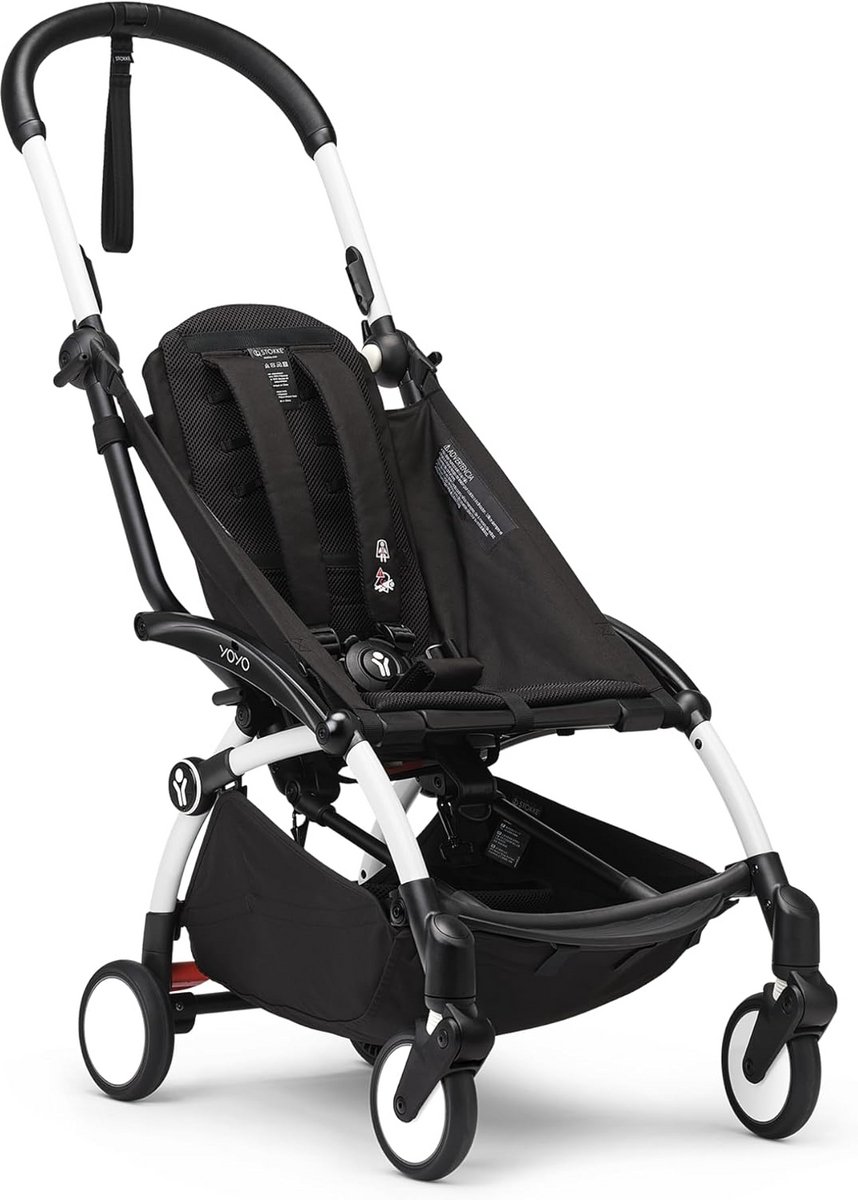 Compact Kinderwagen Frame - Reisbuggy Lichtgewicht - Reizen met baby - Handbagage formaat - 52 x 44 x 18 cm
