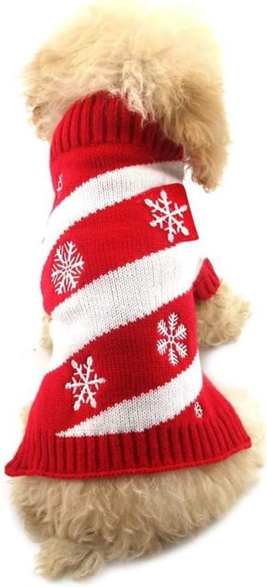 Warme Winter Trui Voor Hond Met Sneeuwpop Kerst Kleding Voor Kleine warme-winter-trui-voor-hond-met-sneeuwpop-kerst-kleding-voor-kleine