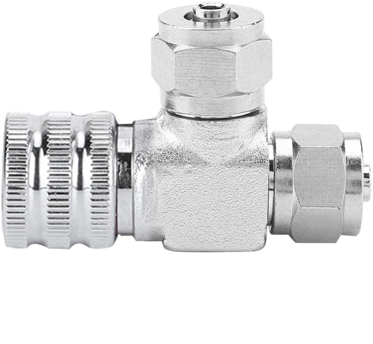 Terugslagklep Luchtpomp Accessoires Naaldklep CO2 Bubble Teller Micro (Dubbelhoofd fijnafstemming klep (overnam))