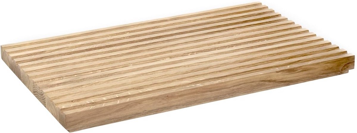 Grote Houten Broodplank 53x32,5 cm van Geolied Eikenhout met Antislip Voeten