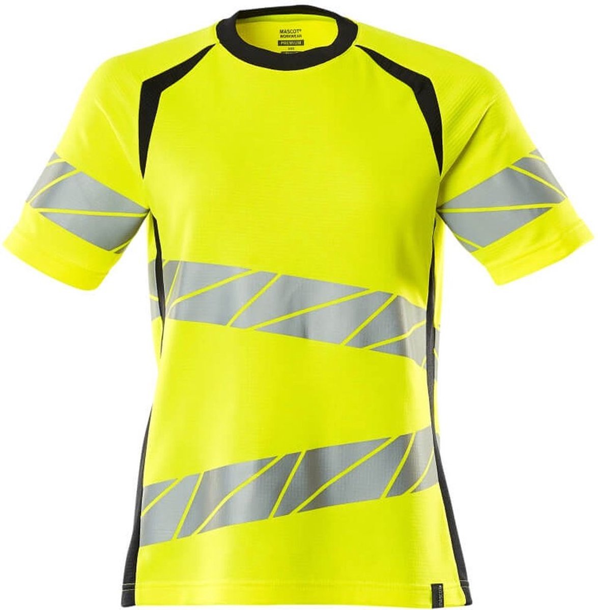 Mascot Accelerate Safe T-shirt 19092-771 - hi-vis geel/donkermarine - S