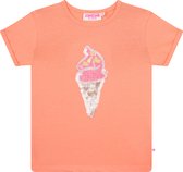 Someone LOU-SG-02-B Meisjes T-shirt - CORAL