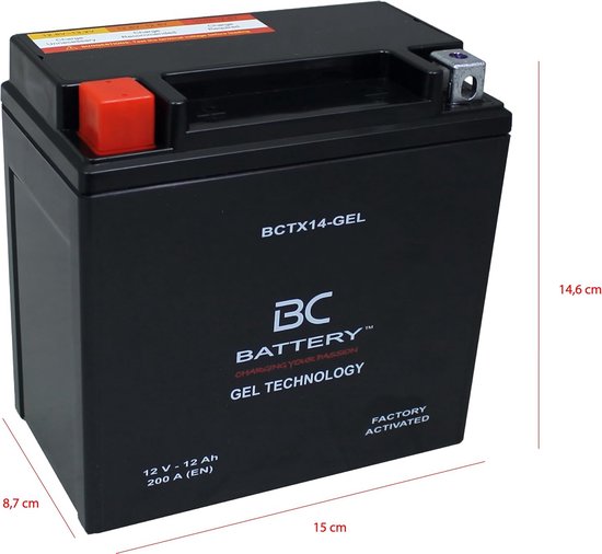 Accu 12V 12Ah voor Motoren Te Koop