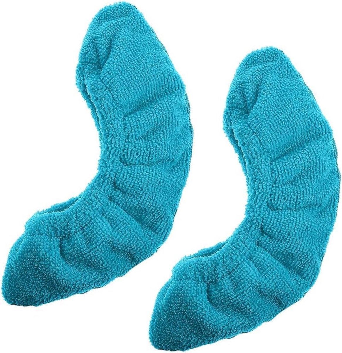 Set van 2 Elastische Skates Beschermhoezen voor IJshockeyschaatsen en Kunstschaatsen