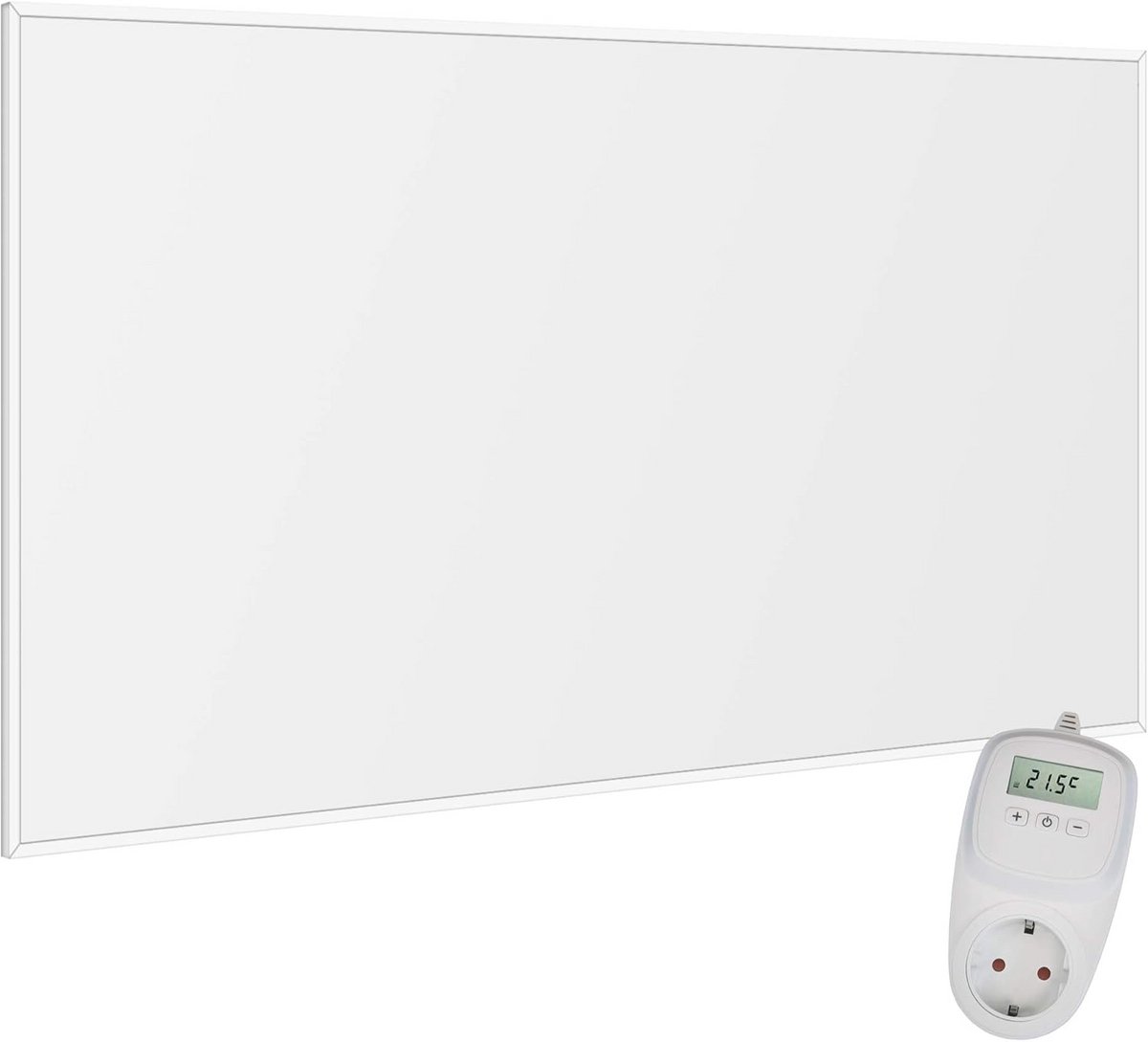 Infrarood Wandverwarming met Thermostaat Opgewarmd Paneel voor Badkamer 1200W – foto 2