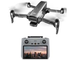 LUXWALLET Skyline Ultra Instinct V2 – True 4K Drone – 3-Assige Gimbal – 40min Vliegtijd – 6km Range – GPS + GLONASS – Smart Controller met Display – Nachtlicht – Opvouwbaar – Professionele Camera Drone – Ingebouwd Computer Beeldscherm