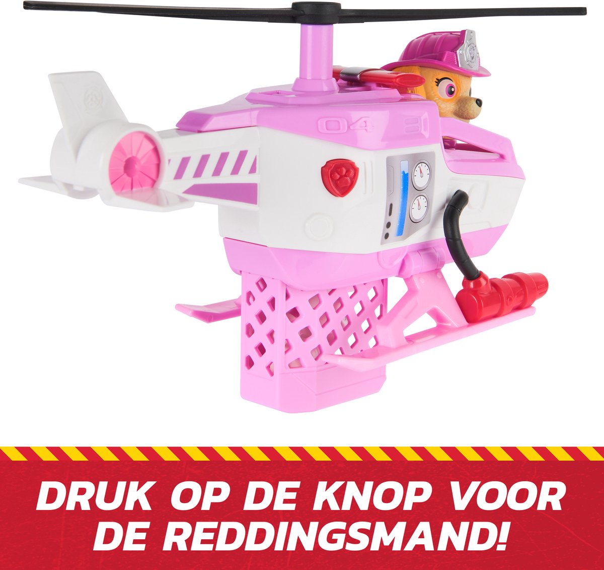 PAW Patrol - Brandweerredding - Skye's brandweerhelikopter - speelgoedvoertuig met speelfiguur — afbeelding 12