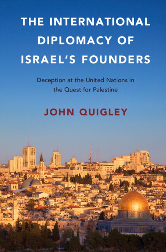 The International Diplomacy of Israel's Founders - cover