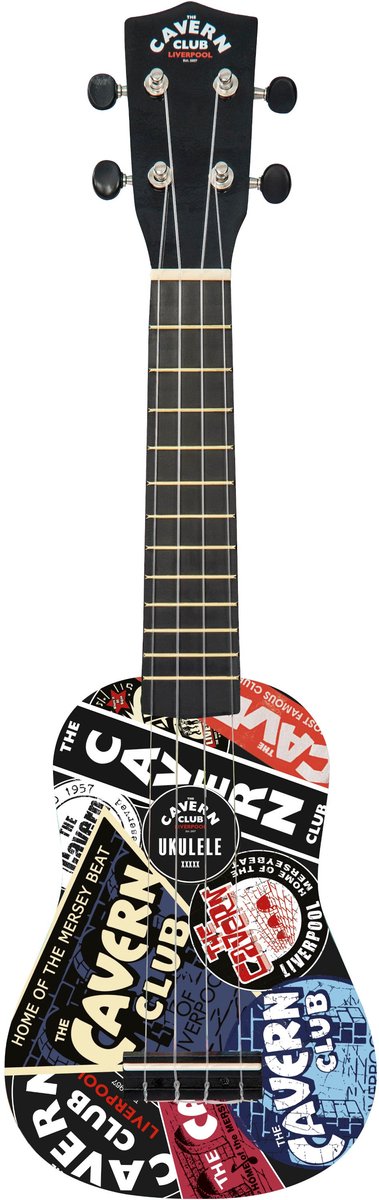 The Cavern Club Ukulele Logo sopraan ukelele