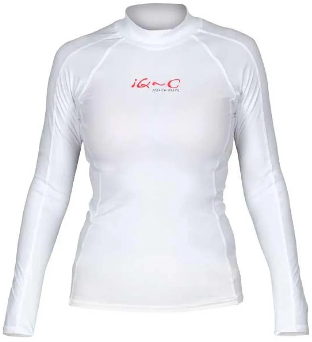 Iq-uv Uv 300 Watersport Dames Rash Guard Met Lange Mouwen Wit M Vrouw