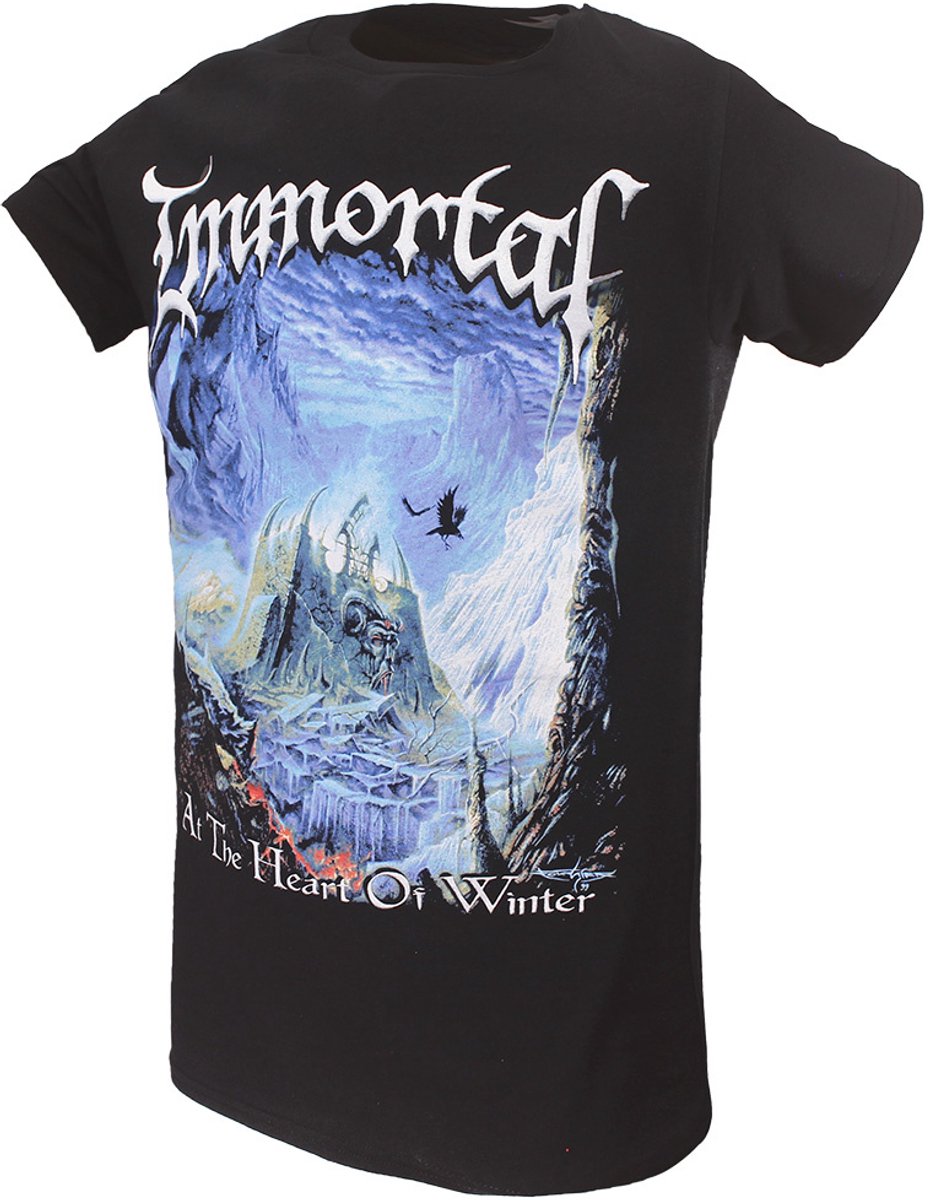 Immortal At the Heart of Winter Album T-Shirt - Officiële Merchandise - L