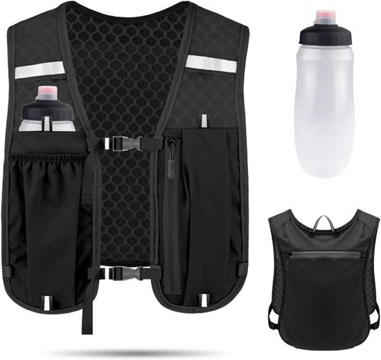 Prowiste Hardloopvest Dames en Heren – Telefoonhouder Hardlopen Waterbestendig – Reflecterend, Lichtgewicht en Verstelbaar – Veilig en Comfortabel (L/XL