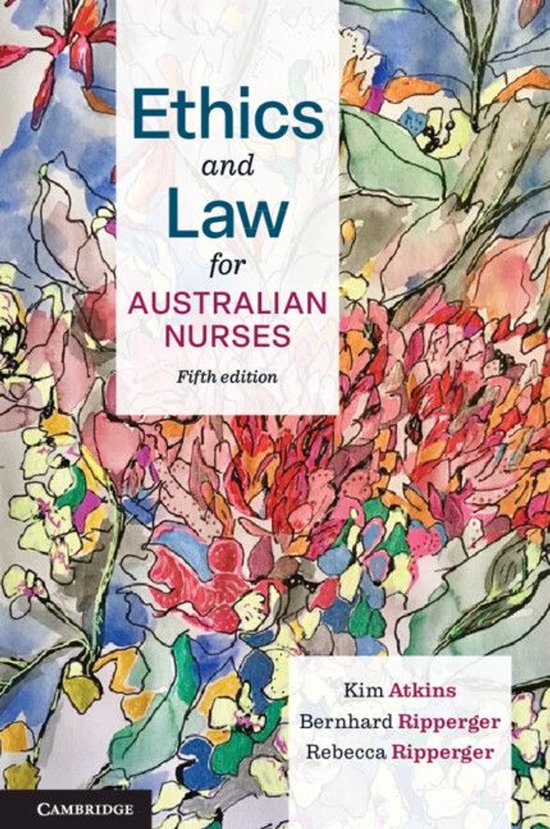 Ethics and Law for Australian Nurses - cover