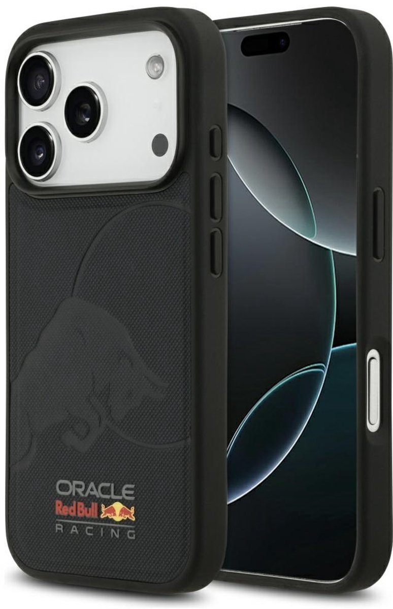 Red Bull Meshed Debossed Bull Case Voor Magsafe Iphone 17 Pro Beschermend