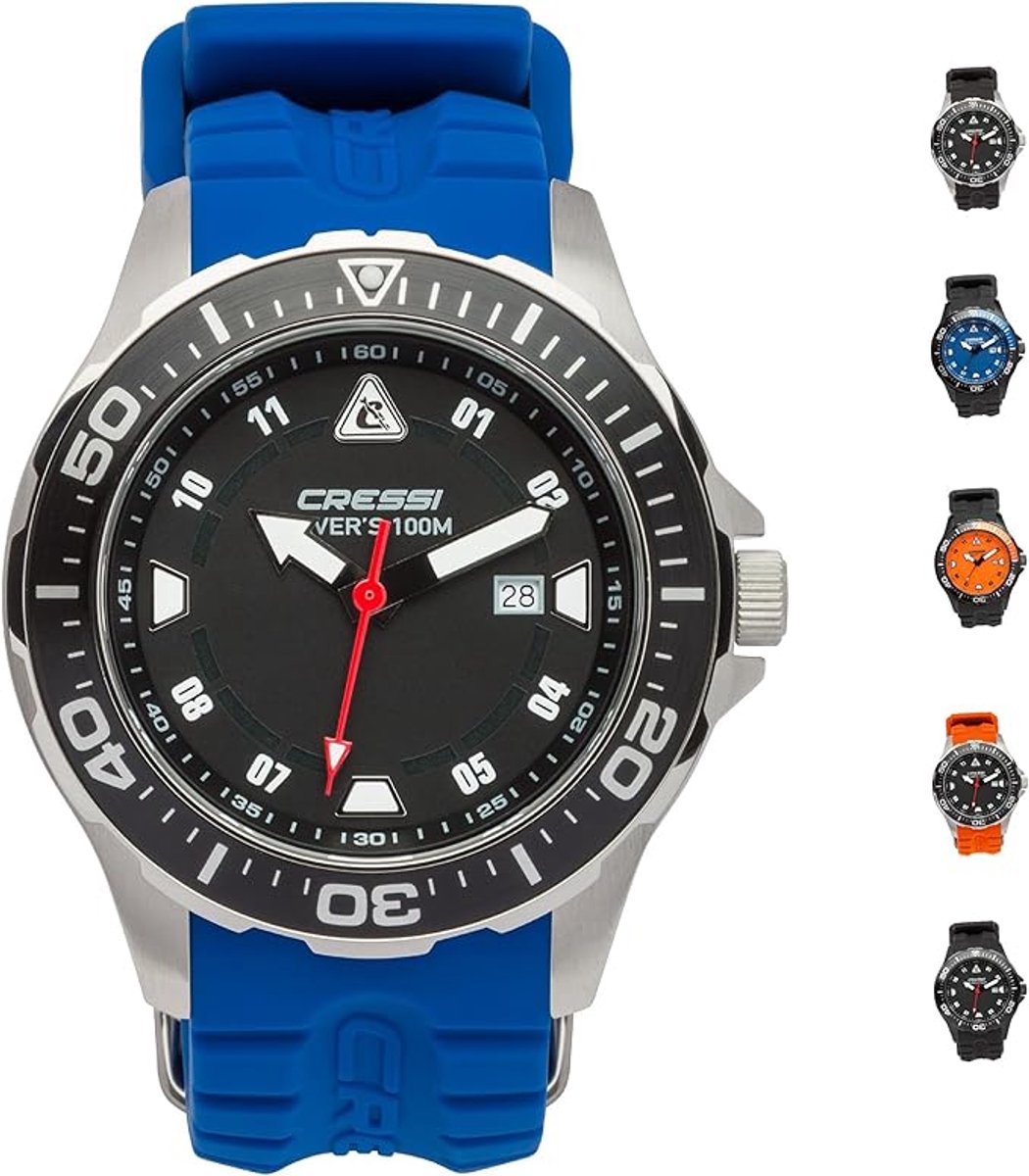 Cressi Manta Horloge Blauw