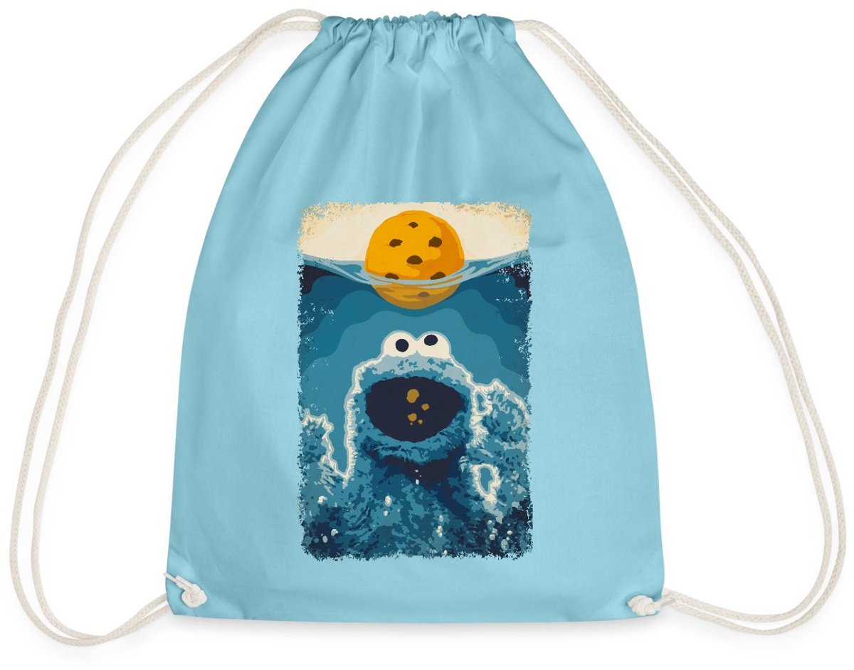 Sesamstraat Koekiemonster Haai Gymtas