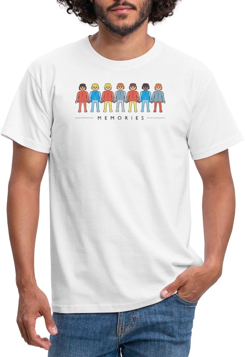 Playmobil Figuren Memories T-Shirt Heren