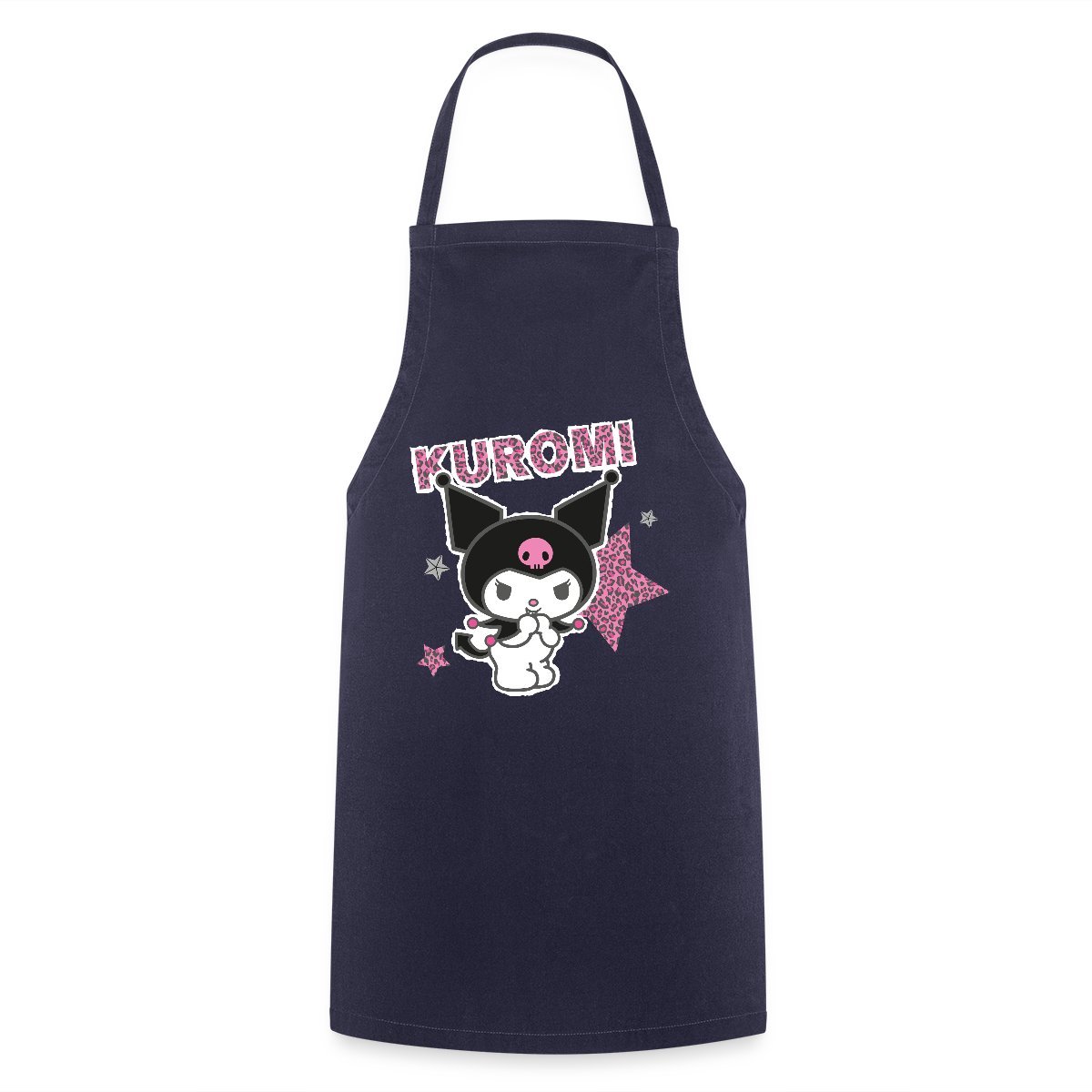 Kuromi Met Letters En Sterren In Leeuwstijl Keukenschort
