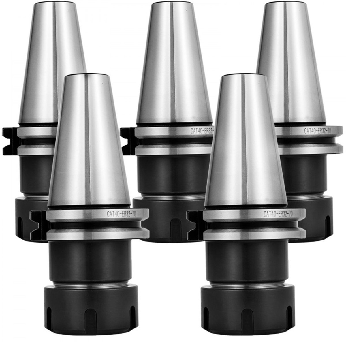 Spantangset - CAT40 ER32 Spantanghouder - 5-Delig - Voor CNC-Freesmachine en CNC-Graveermachine