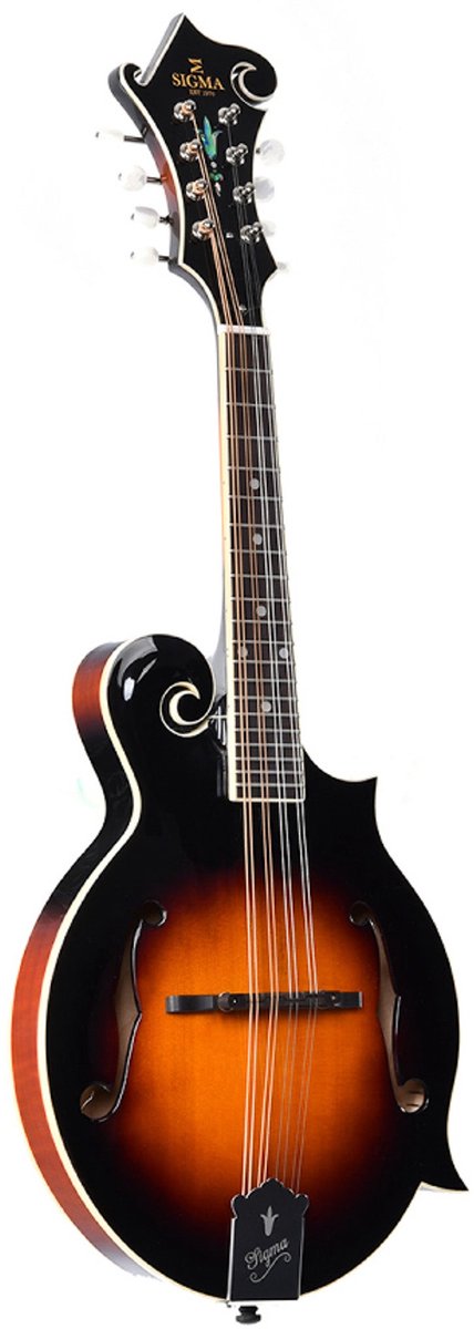 Sigma Guitars MA-6 F-stijl mandoline met gigbag