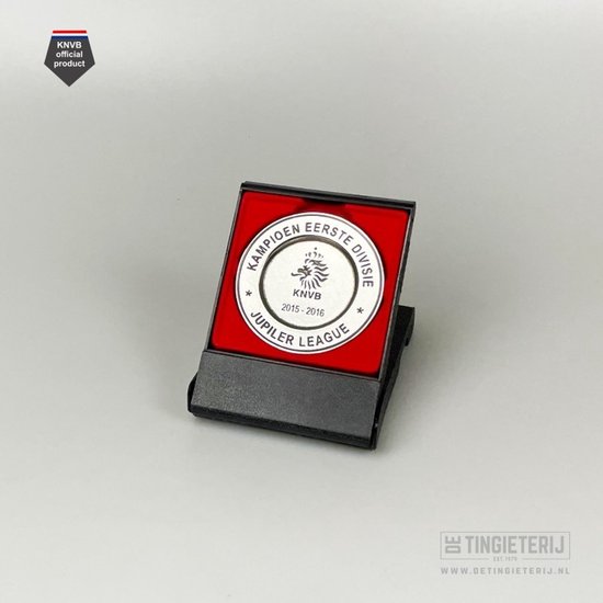 Miniatuur Kampioensschaal Jupiler League 15/16 - Sparta Rotterdam - Voetbal - Kampioen van Nederland -Officieel KNVB product - Cadeau Sparta fan - Sparta artikelen - Minischaal