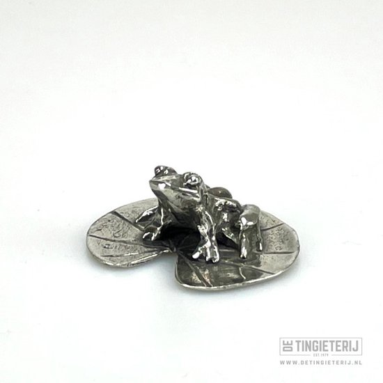 Mediterende kikker beeld BBW6524BR | Yoga kikker beeld | Bronzen Beelden Winkel