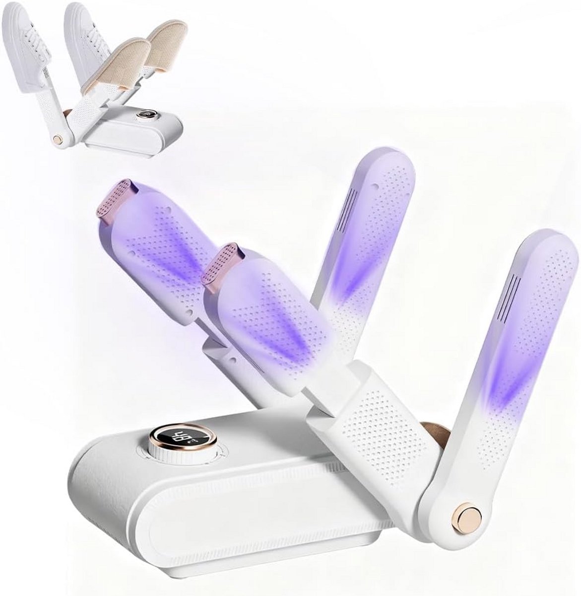 Elektrische Schoendroger en Laarzenwarmer met 360° Warme Lucht en Timer