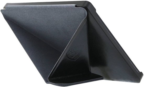 Origami Hoesje Geschikt voor Kobo Libra 2 - Hoes ZONDER SLAAP FUNCTIE Beschermhoes Cover - Zwart * - ereader hoesje - cover van Origami — afbeelding 5