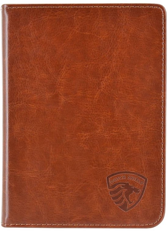 Hoesje Geschikt voor Kobo Clara 2E Luxe Sleepcover - Book Case Hoes Cover - Cognac Bruin - ereader hoesje - cover van Hoesje  — afbeelding 3