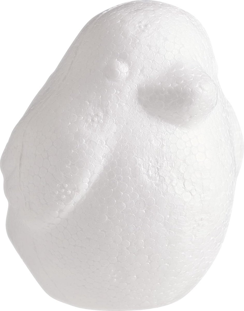 Knutselvorm Kuiken van Piepschuim 6,5 cm