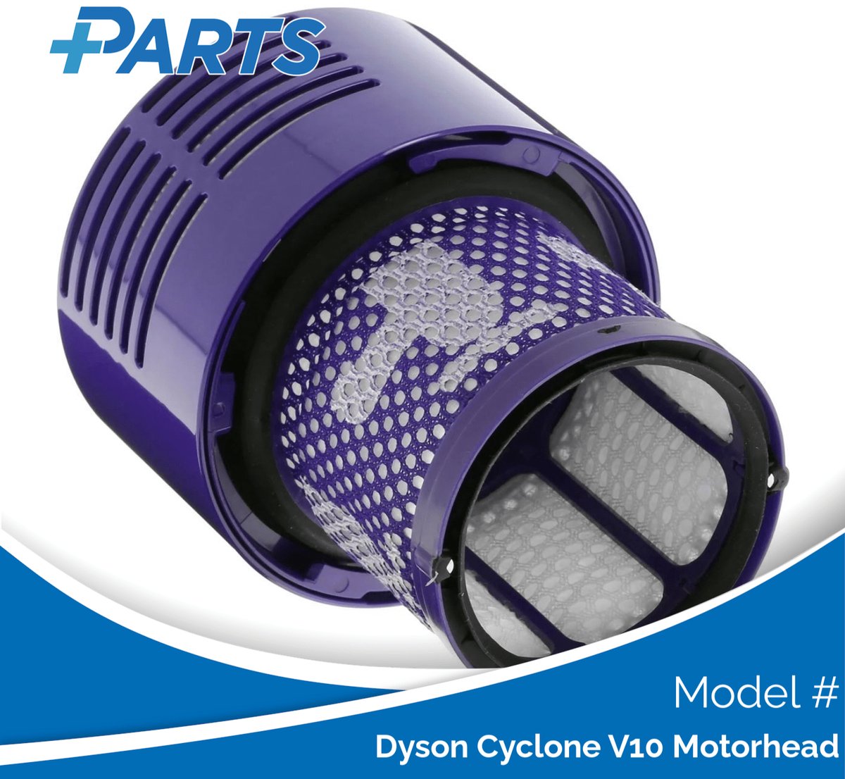 Dyson Cyclone V10 Motorhead Filter (Plus.Parts® alternatief voor 969082-01)