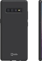 BeHello Premium Samsung Galaxy S10+ Liquid Silicone Case Black