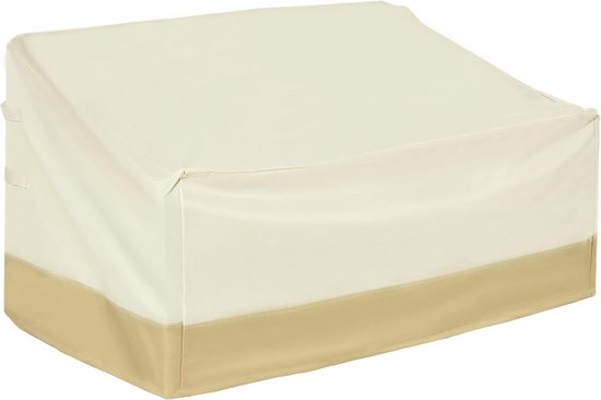 RICHIE Tuinmeubelhoes, waterdicht zware 420D Oxford stof 250 x 200 x 80 cm, rechthoekige hoes voor tuintafel en tuinstoelen, anti-UV, hoes voor rotan tuinmeubelset