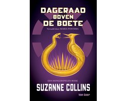 Omslag van De Hongerspelen 5 - Dageraad boven de boete