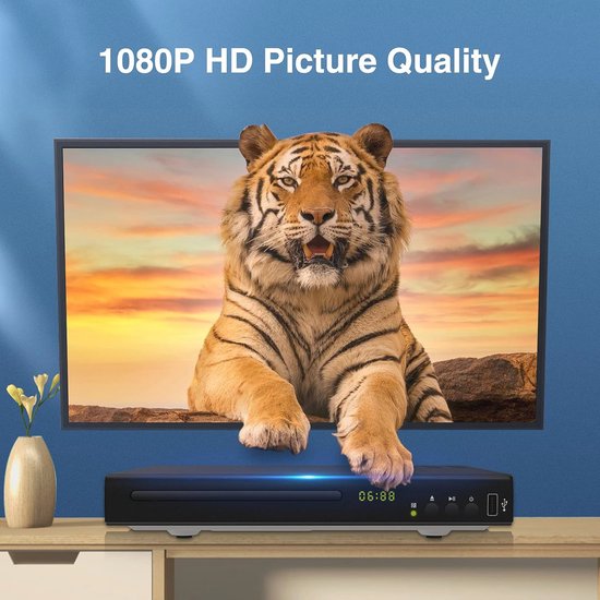 Blu-ray DVD Speler met HDMI en Multi-regio Ondersteuning - Ideaal voor Thuisbioscoop — afbeelding 3