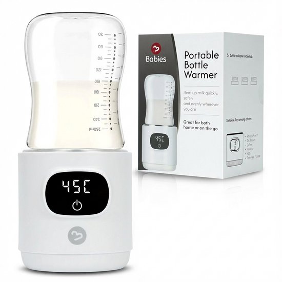 Munchkin Digitale Flessenwarmer - 37°C - Niet draadloos
