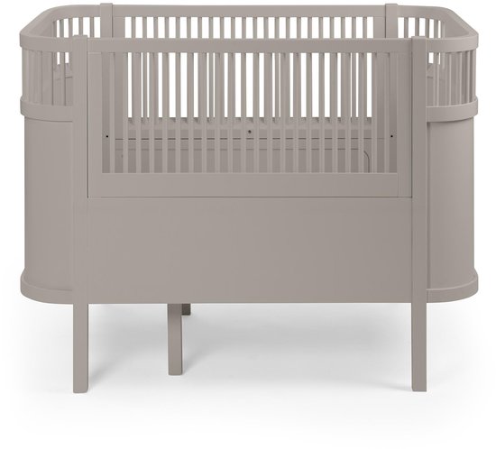 Sebra Baby en Junior Bed Beige - Meegroeibed van berkenhout - 0-7 jaar