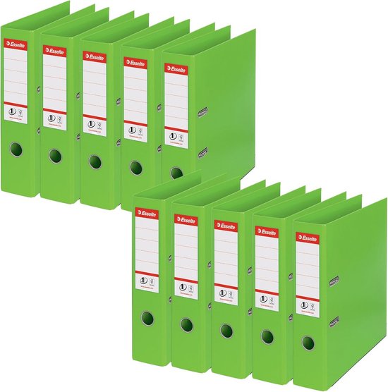 Steekbaard Archiefmap A4 75mm Groen - Sterke PVC Ordner voor Thuis of ...