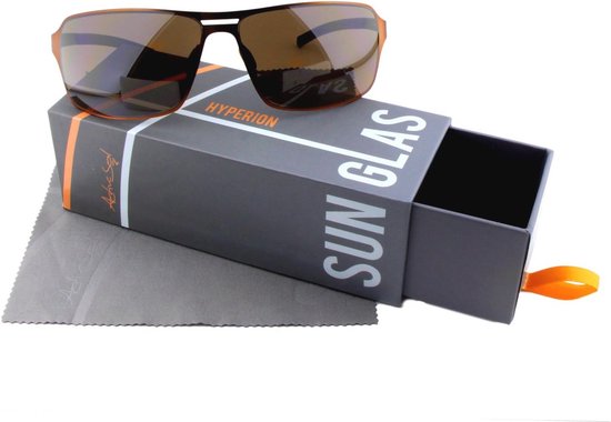 Active Sol Zonnebril voor Mannen - Antraciet, Bruin, Zwart - UV-400 Bescherming - Metalen Montuur — afbeelding 5