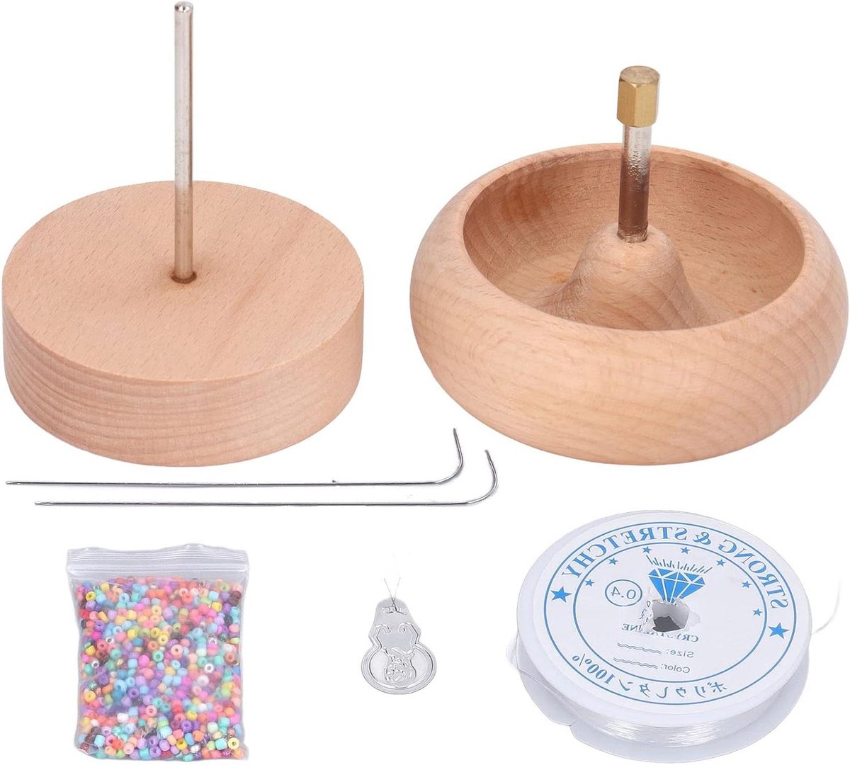 Allecta - Bead Spinner Bowl voor Sieraden Maken en DIY Beading Craft met Draaischijf