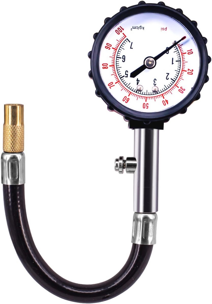 Draagbare bandenspanningsmeter voor fietsen en auto's - Nauwkeurige manometer voor optimale bandenspanning