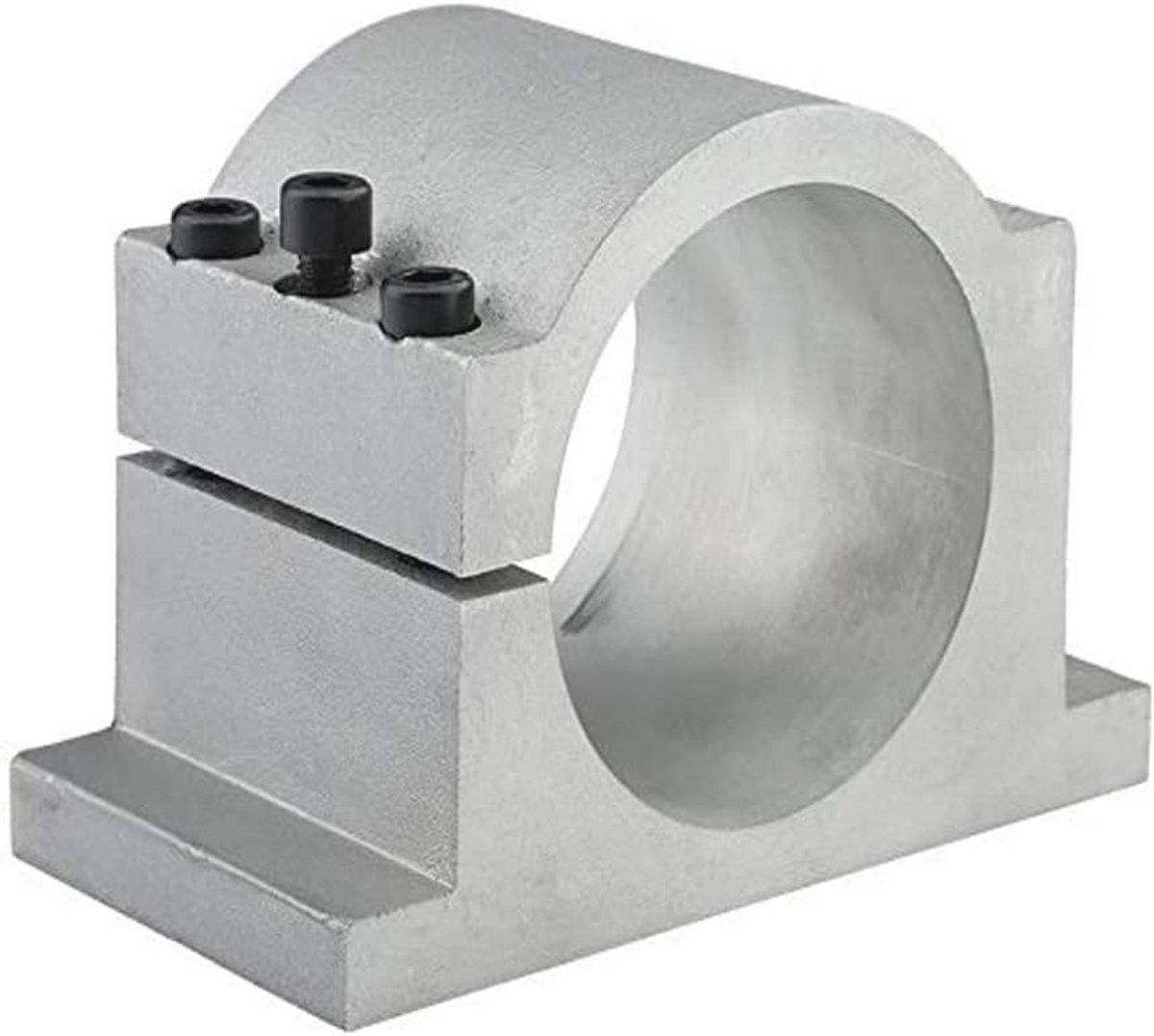 80mm Spindelmotor Klem Houder - Gegoten Aluminium Spindel Motorbeugel voor CNC Gravering Machine