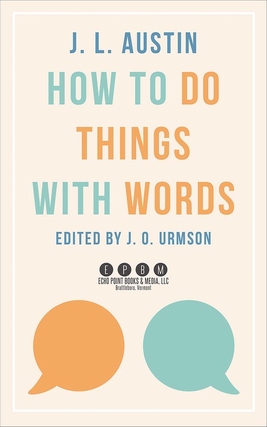 How to Do Things with Words - cover