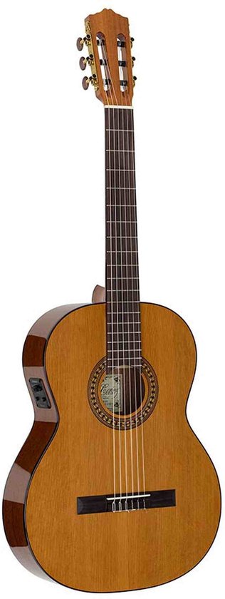 Guitare classique 4/4 Salvador Cortez Solid Top Artist Series CC-22E Électro-Acoustique
