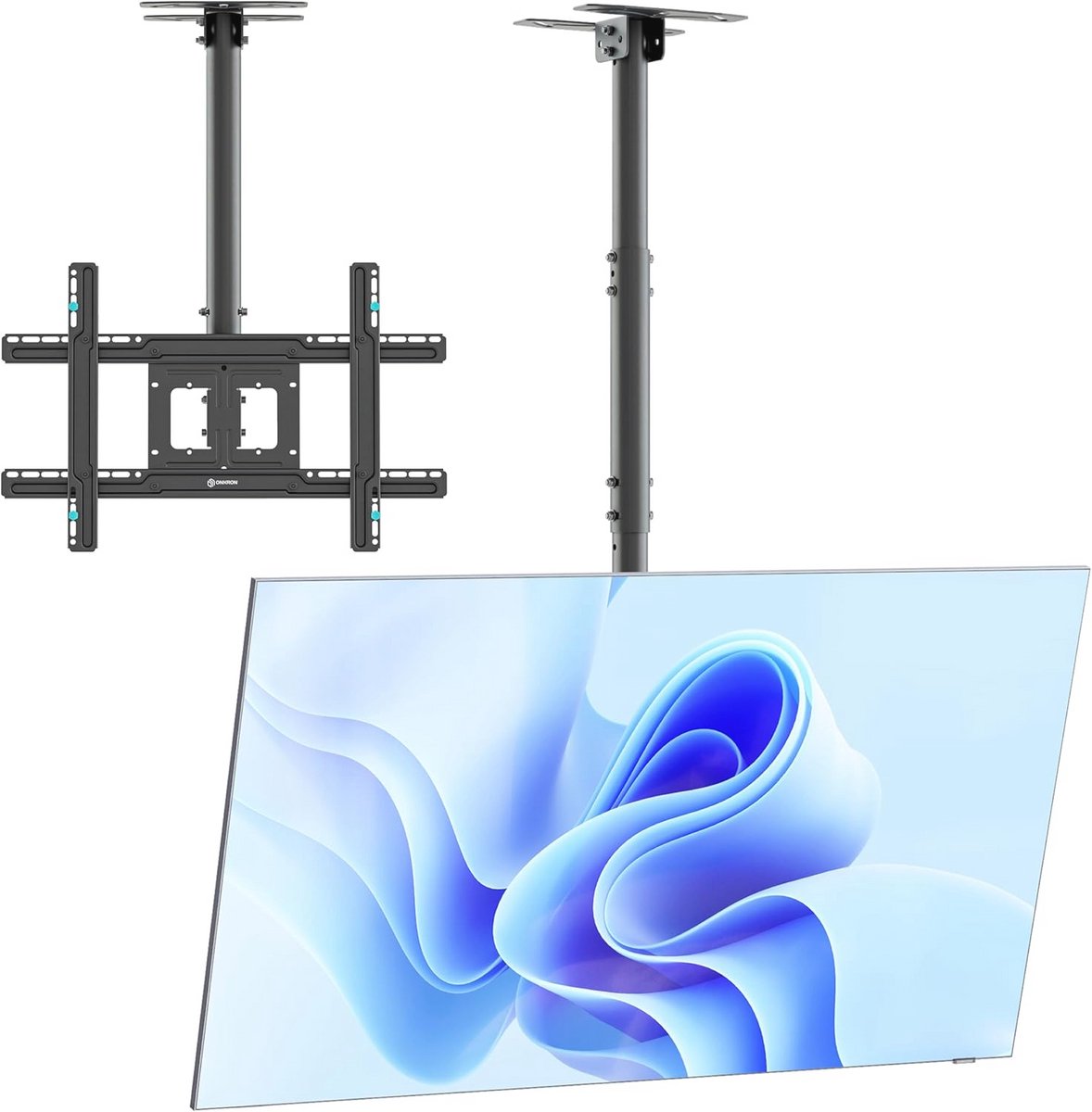 TV plafondbeugel 32-80 inch met uittrekbare arm en kantelfunctie